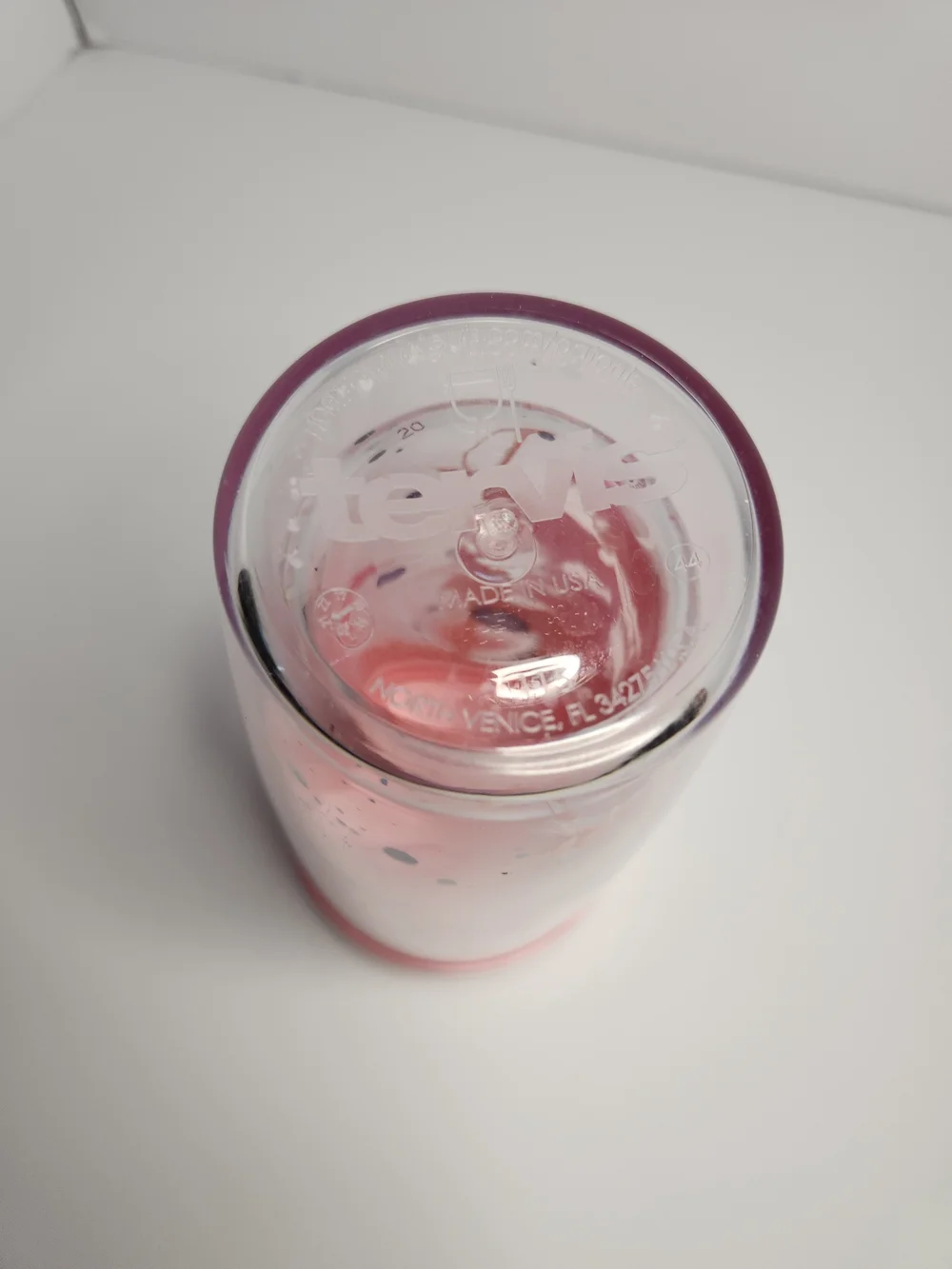 tervis Pink Inkreel Travel Tumbler with Soft Pink Lid